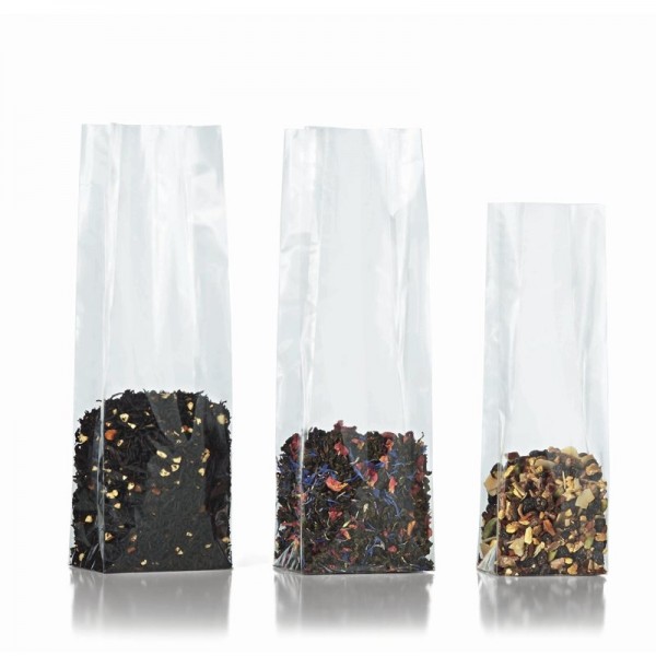 PP sáčky s dnom v bloku s bočným švom