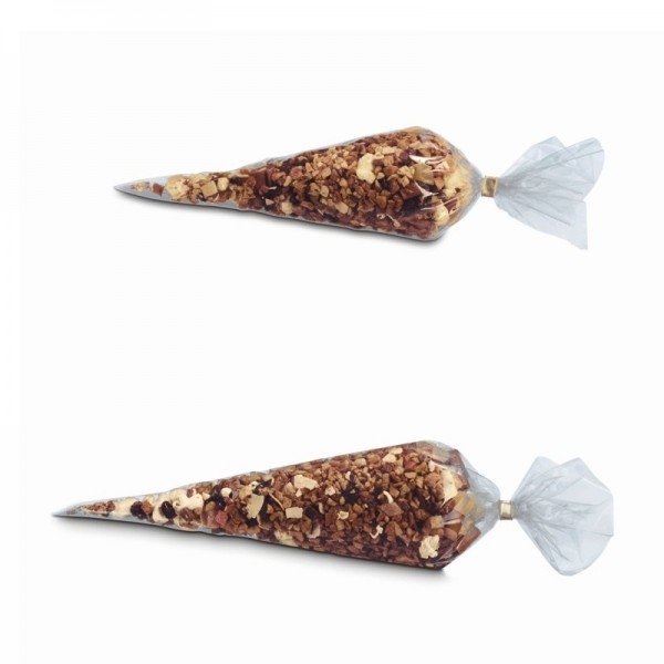 Conical PP side-gusset bags
