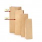 The bags nature kraft paper 500 and 1000g