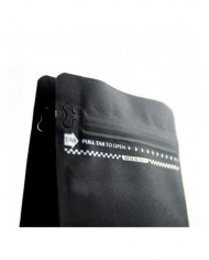 Black Kraft bag with ZIP