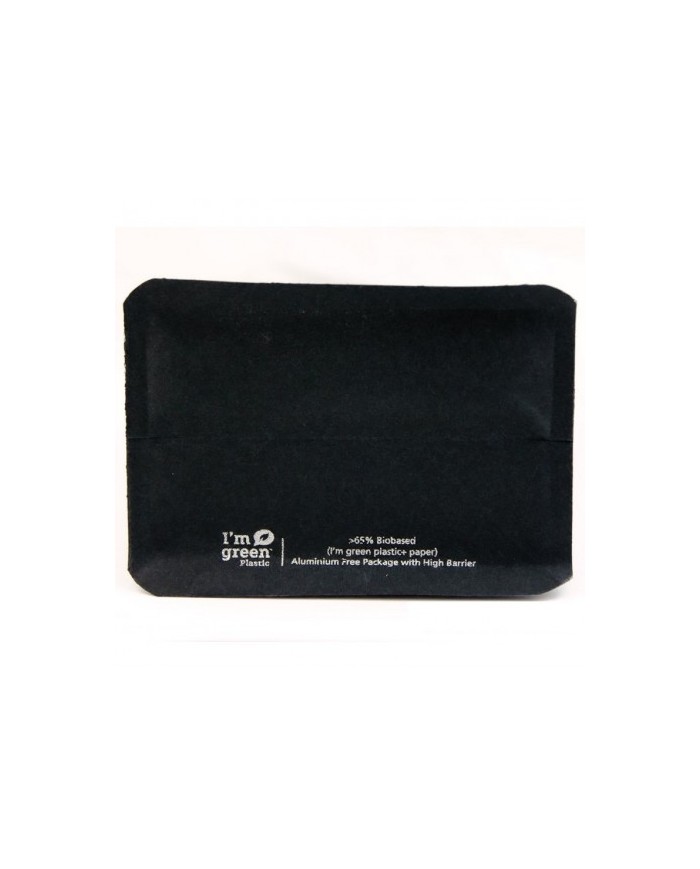 Black Kraft bag with ZIP