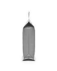 Matte grey bag with ZIP recyclable