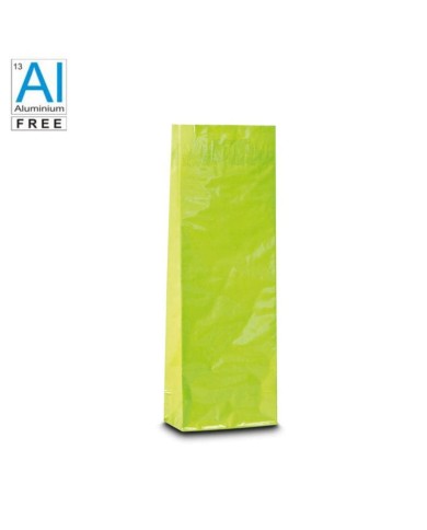 Three layer bag light green 100g