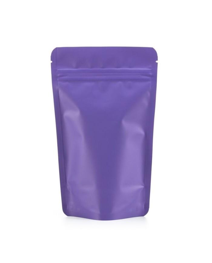 Doypack with ZIP violet matte