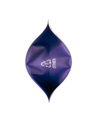 Doypack with ZIP violet matte