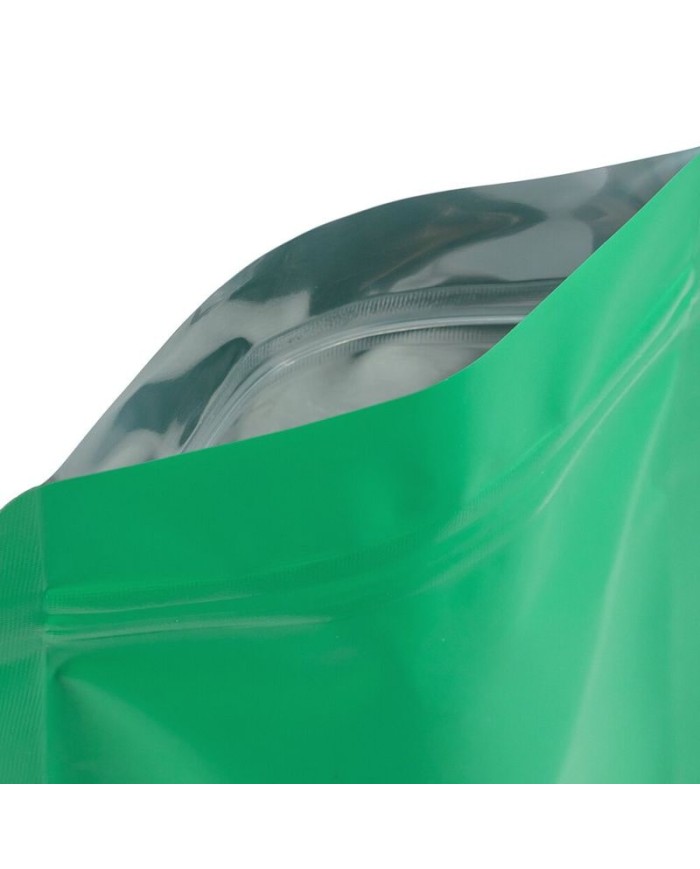 Doypack with ZIP green matte