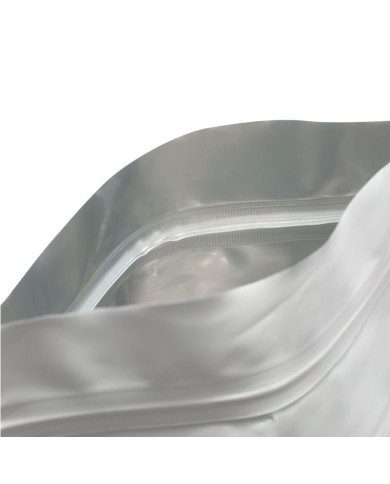 Doypack ZIP white matt with ALU layer