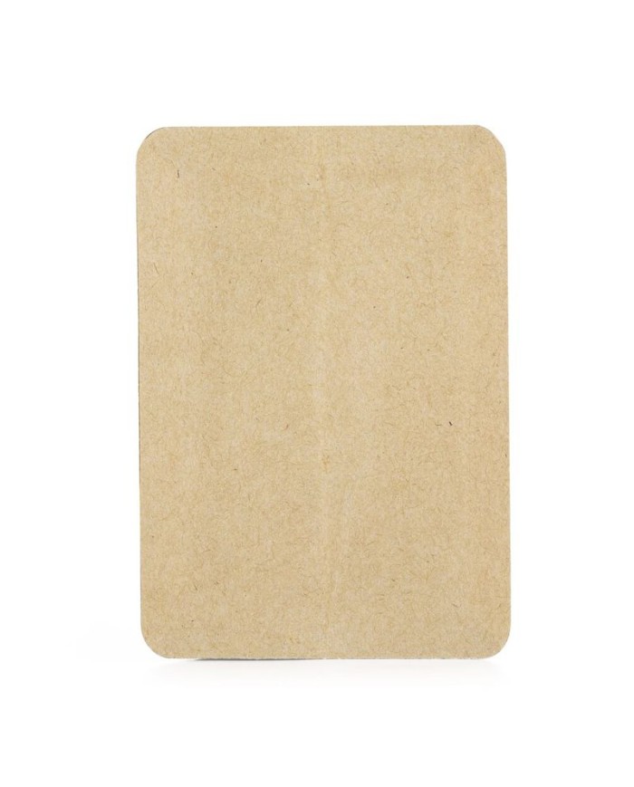 Kraft bag without Al layer with green side