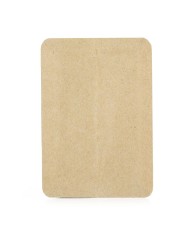 Kraft bag without Al layer with green side