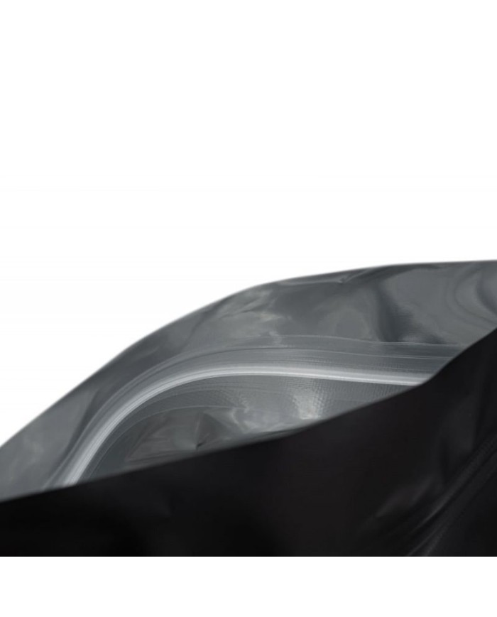 BP matt bag black with ZIP and valve