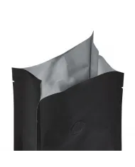 Vrecko matné čiernej farby s ventilom bez ZIP