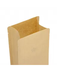 Vrecko s plochým dnom s ventilom, bez ZIP