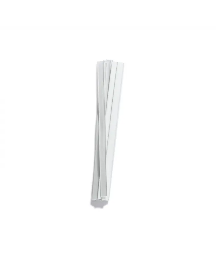 Closing clips white colour 150 mm