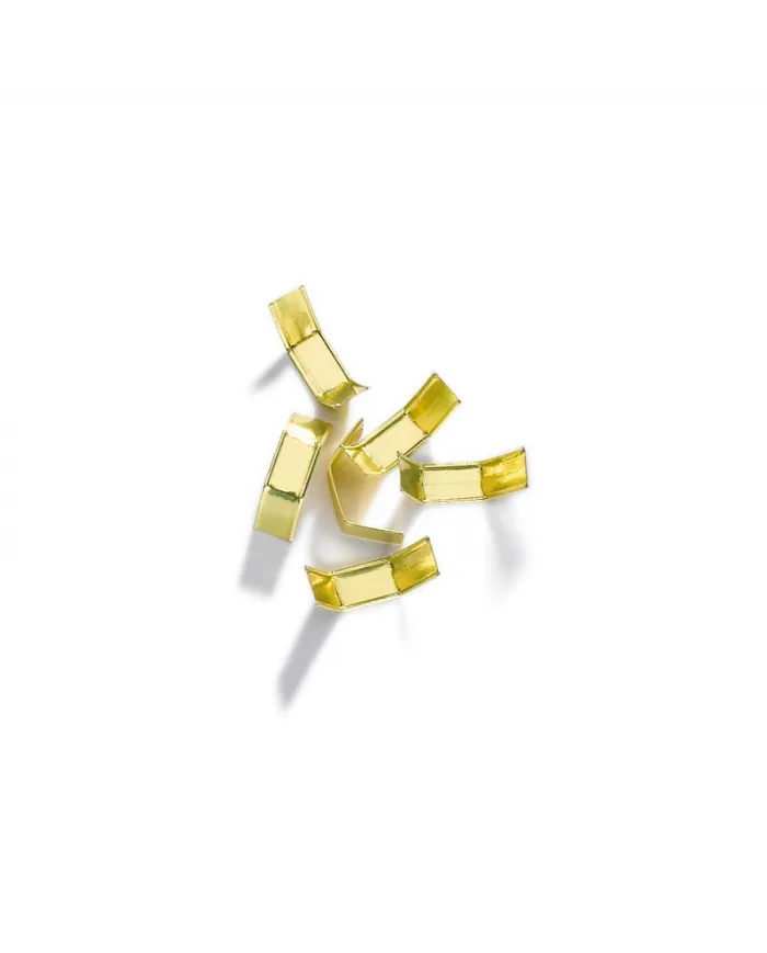 Closing clips gold colour 33 mm
