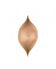 Doypack natural brown with window without ALU layer