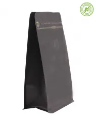 Vrecko s plochým dnom Kraft papier so ZIP a ventilom