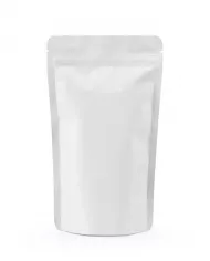 Doypack ZIP white matt with Al