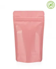 Doypack with ZIP pink matte