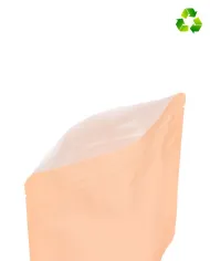 Doypack ZIP peach color with valve 250g