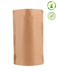 Compostable doypack with ZIP
